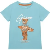 Guess Marškinėliai N6GI04 K8HM4 Mėlyna Regular Fit