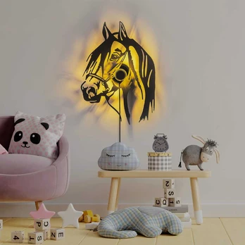 Opviq Sieninis šviestuvas Horse