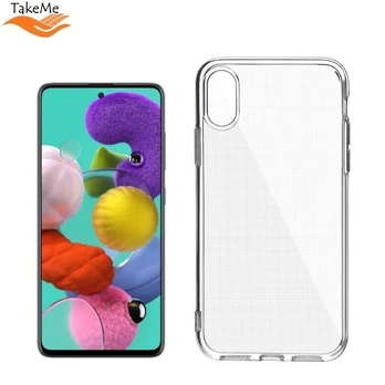 iLike Samsung Galaxy A51 (A515F) Silikoninis dėklas Skaidrus