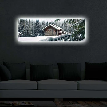 Wallity Dekoratyvinis apšviestas drobės paveikslas 3090DACT-34