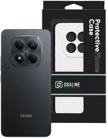 Dėklas OBAL:ME Glossy phone case for Redmi Note 15 Pro 4G baltas