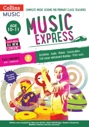 Music Express: Age 10-11 (Book + 3CDs + DVD-ROM)