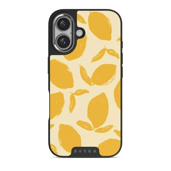 Lemon Tart - iPhone 16 Case, Elite Dark (MagSafe) / Silver