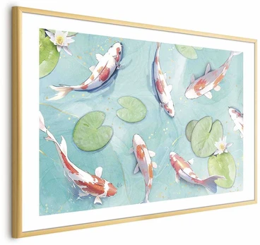 Artgeist Plakatas - Pond in Japan