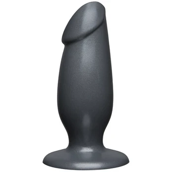 Doc Johnson American Bombshell Fat Man Intimate Plug Gun Metal XL
