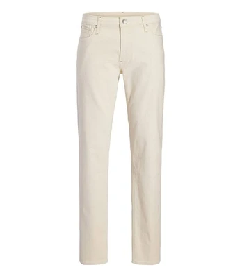Jack & Jones vyriški džinsai 12295736*32, natūrali balta