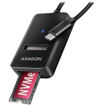 AXAGON ADM2-CM USB-C 3.2 Gen2 - 1x NVMe/SATA SDD Adapter