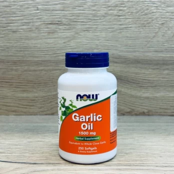 Now Foods Garlic Oil - 250 kaps.