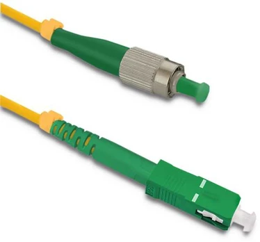 Qoltec Patchcord światłowodowy FC/APC - SC/APC | Singlemode | 9/125 | G652D | Simplex | 5m