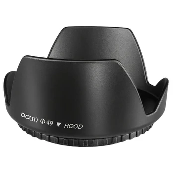 Gėlių formos objektyvo dangtelis, 49 mm
