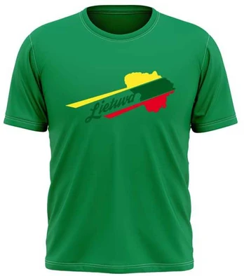 KS Marškinėliai Lietuva Unisex, Dydis: 3XL