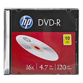 Diskai HP DVD-R 4.7GB 10 vnt.