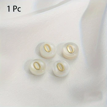 Kriauklinis karoliukas, 8 mm, 0
