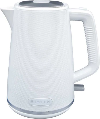 Virdulys elektrinis 1,7 l Storm balta AMBITION