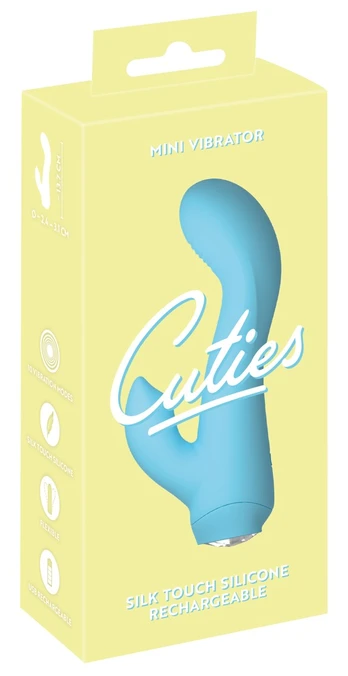 Cuties Mini Vibrator Blue 4.Ge Sekso prekės priedas
