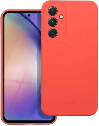 Dėklas Oem SILICONE Case for SAMSUNG Galaxy A54 5G peach