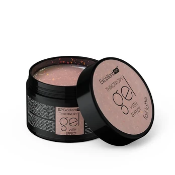 EXCELLENT PRO_ Thixotropy Gel With Effect żel budujacy Foil Latte 50g