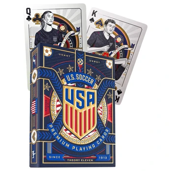 U.S. Soccer žaidimo kortos Theory11