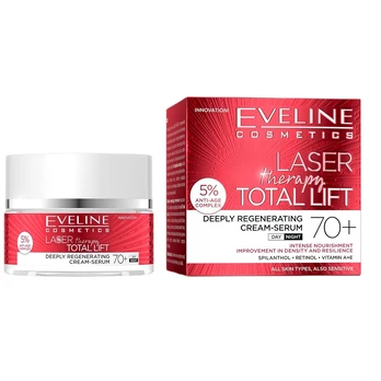 EVELINE_Laser Therapy veido kremas 70+ 50 ml