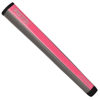 DSP Ultra Golf Grip - PG75 - Neon Pink/Graphite Gray - 38.4 mm
