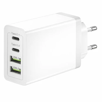 Įkrovimo stotelė USB A+C, 4 įrenginiams, 5V2A, 2C2A, 1 vnt.