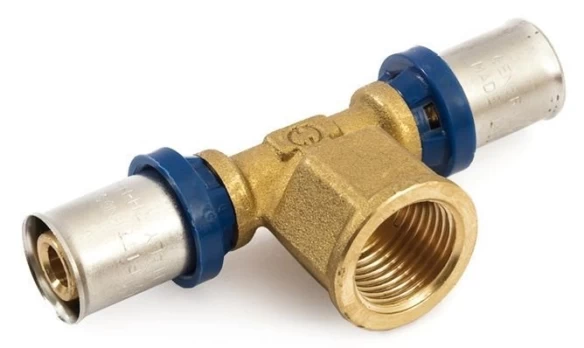 Presuojamas trišakis GENERAL FITTINGS, DN16 x 1/2, vidinis sr.