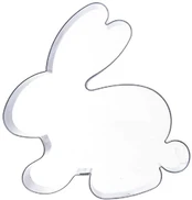 Sausainių forma - Kiškis kaina
