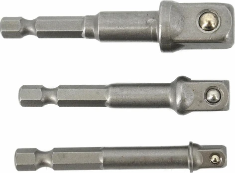 AW-Tools AWTOOLS ADAPTERY DO NASADEK HEX 3 vnt.. 1/4``-3/8``-1/2``