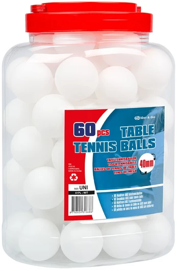 Stalo teniso kamuoliukai GET & GO 61PL 60vnt