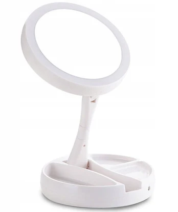 Kosmetinis veidrodis su LED, 12.5 cm