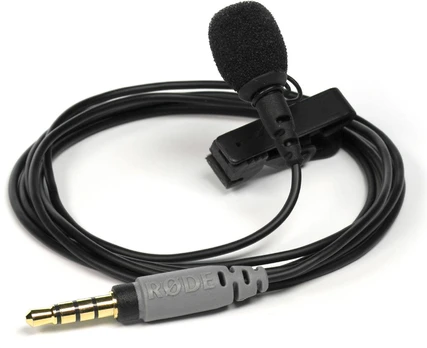 RŲDE Smartlav+ Juodas Lavalier/Lapel Microphone