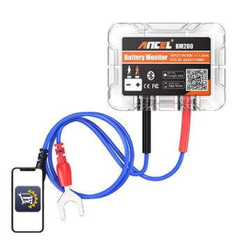 Ancel BM200 Bluetooth akumuliatoriaus testeris 12V