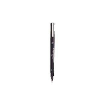 Rašiklis Uni PIN 03-200, 0,3 mm, juodas
