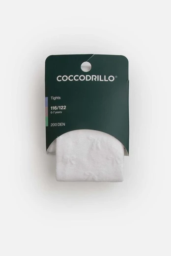 Coccodrillo pėdkelnės, baltos, dydis