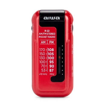 Nešiojamas radijo imtuvas Aiwa Raudona