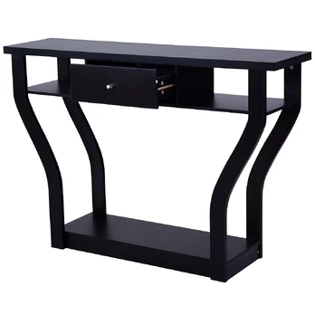 Bonideco Select Konsolė 120x30x81cm., juodos spalvos