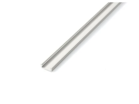 Aliuminio profilis D LED juostai - Baltas - 1 m