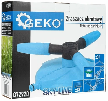 Purkštuvas Geko G72920, pastatomas/rotacinis