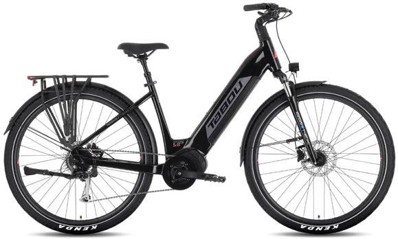 Elektrinis dviratis Tabou Mono UP 2.0 black-red-18"