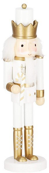 Spragtukas Springos Nutcracker CA1119, 30.5 cm, aukso/balta