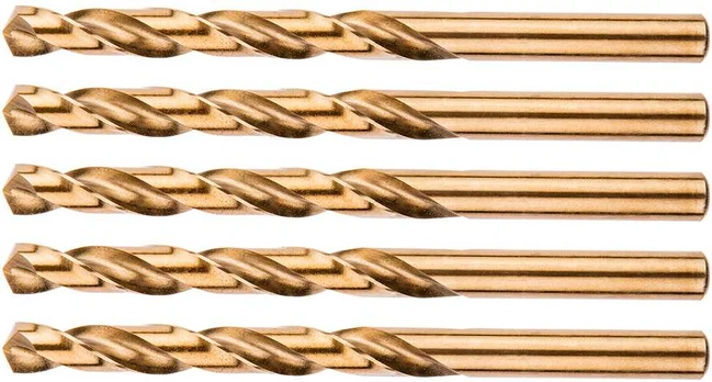 Neo Tools HSS-Co metalo grąžtai 8,5 mm, 5 vnt