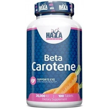 Haya Labs Beta Carotene (vitaminas A) - 100 tabl.