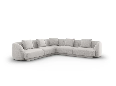 Reversible Corner Sofa, "Tulum", 5 Seats, 255x255x70 Made in Europe