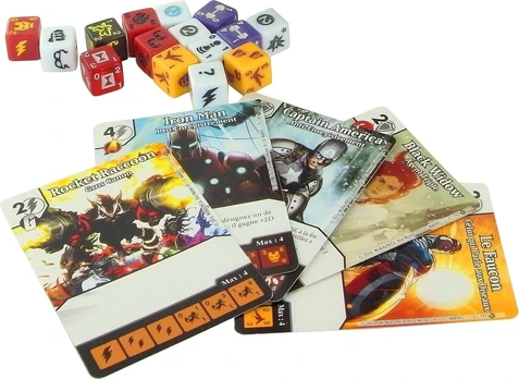 Wizkids Asmodee Wk72192 Marvel Dice Masters 5 pradinis rinkinys Civil War