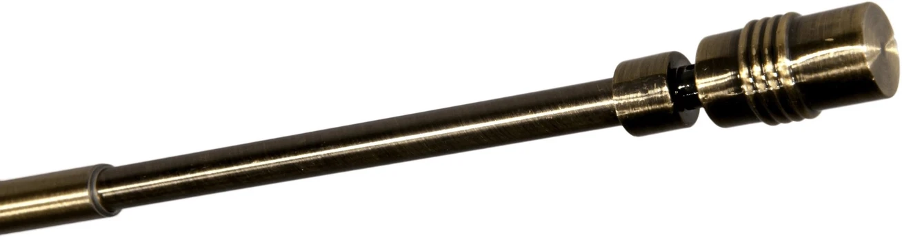 Karnizas Mini Cylinder, 80 - 120 cm, Ø 12 mm, aukso