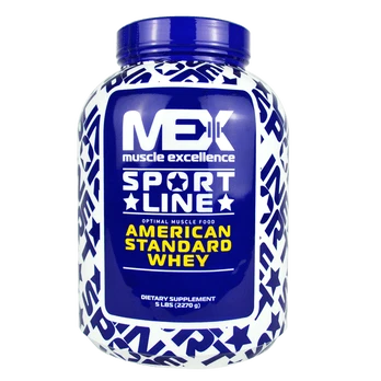 MEX American Standard Whey - 2270g Braškės