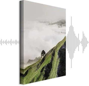 Artgeist Paveikslas - Tree Above Clouds (1 Part) Vertical