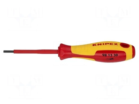 Screwdriver | insulated | hex key | HEX 3mm | Blade length: 75mm