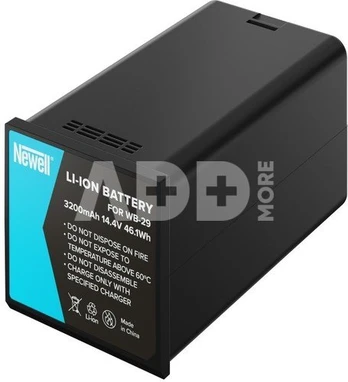 Replacement battery WB29 Newell for Godox