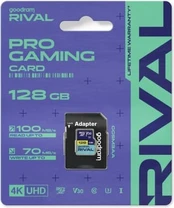 Goodram Memory card microSD 128GB Rival UHS-I V30 U3 C10 100/70MBs